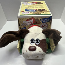 Pound Puppies Classic 80s Collection Stuffed Animal, Poseable Ears, Certificate