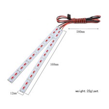 24LED General Chassis Light Lamp For 1/10 1/8 Electric/Oil Drive Model RC Car