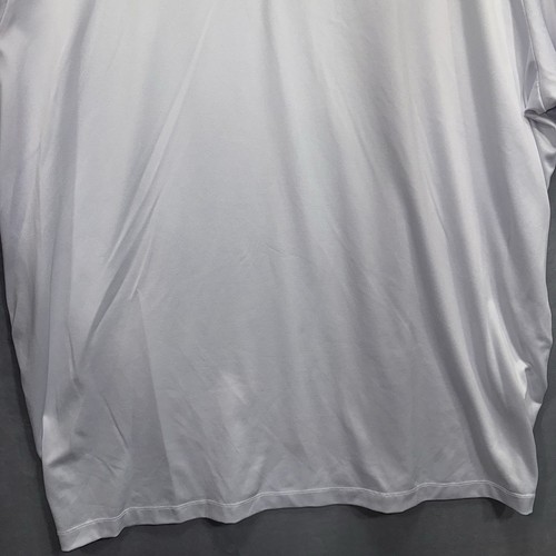 Iron Eagle Men's Polo White With Black Strip Design 1XL - Picture 4 of 11