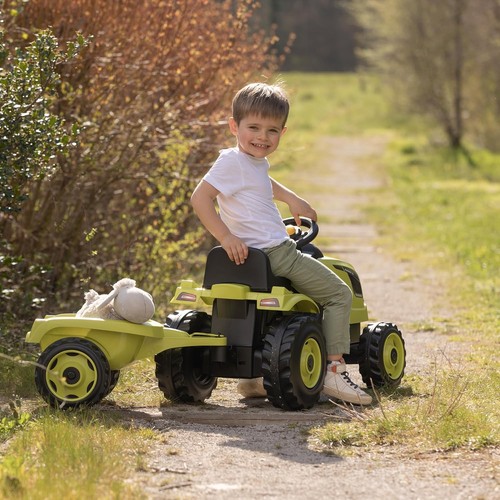 Smoby Tractor Bauer XL Grn Anger Niños Pedal Tractor Ajustable - Imagen 3 de 4