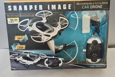 Sharper Image Rechargeable  Remote Control Fly & Drive Car Drone