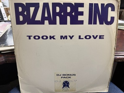 Bizarre Inc Took My Love 3X12'' 1993 COLUMBIA 44X-74887 HOUSE DJ PROMO BONUS PACK