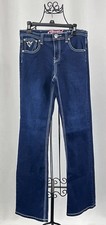 Cowgirl Hardware Girls Jeans Super Soft Denim Cotton Blend 5 Pockets Size 14