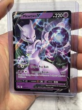 Carta Pokémon Mewtwo V Ultra Rara Pokemon GO 030/078 NM/MT Nintendo Holo TCG