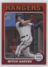 2024 Heritage Short Print Red Border Mitch Garver (White Above Card Number) 19c6