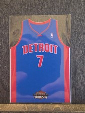 2009-10 Panini Threads Team Threads Home Jersey Card Ben Gordon #12