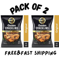 Macs Chicharrones Golden Cracklin Curls, Frie...