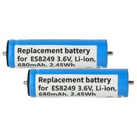 2X Akku FüR Panasonic ES-ST2R ES-ST29 ES-ST2P ES-ST2N Rasierer 680Mah 3,6V