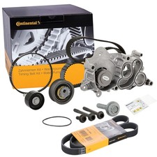 CONTI PRO Zahnriemensatz + 6PK1000 für SEAT IBIZA 4 FABIA 3 VW POLO 6R1 UP 1.0