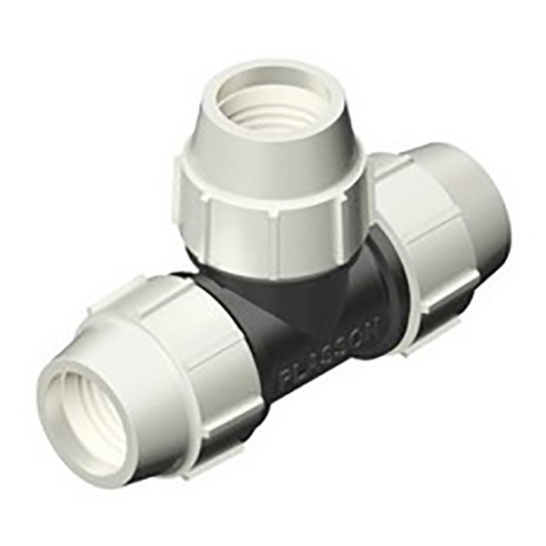 Plasson Equal Tee 20mm 7040 (PL070400020) - Image 2