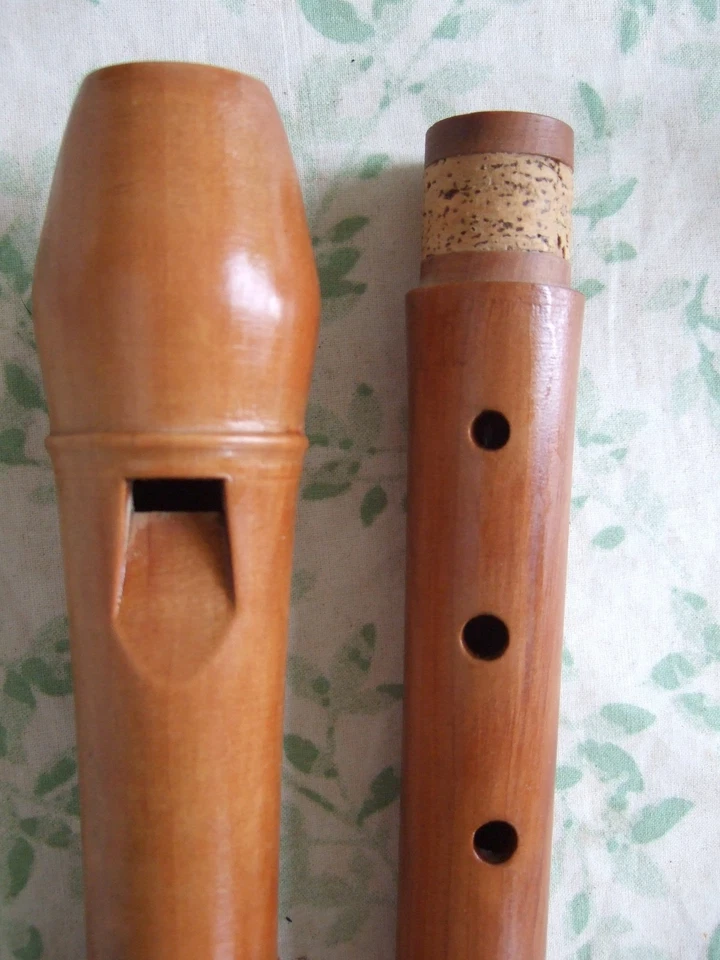 Grabadora de agudos/alto real Adler de madera, barroca, pera, buen estado Foto 2 de 4