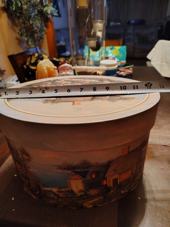 7 Stacking Nesting Boxes Oval Bobs Boxes Lang Cards Gifts From The Garden  - Image 2 of 4