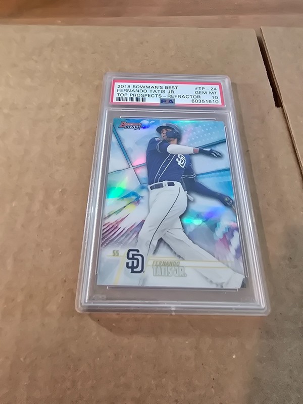 2018 Bowman's Best Top Prospects Fernando Tatís Jr. #TP-24 Refractor (RC) PSA 10