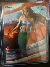 2025 Topps Disney Chrome Sapphire Ariel Orange 17/25