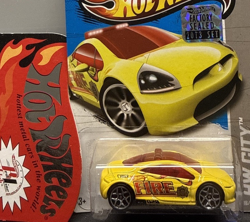 Hot Wheels HW City Mitsubishi Eclipse Concept Car  Yellow🔥Factory Sealed - Thumbnail 1