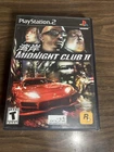 Midnight Club II PS2 2003 Rockstar Racing Street Racing Online Play UNTESTED