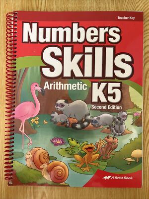 Abeka K5 Numbers Skills Arithmetic Teacher Key 2nd Edition | eBay