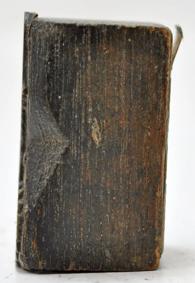 Antique Brass Wooden Small Printing Block Original Old Hand Crafted - Image 4 of 4