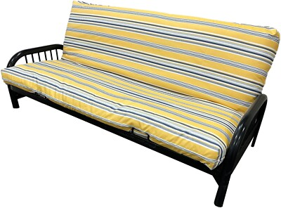 #ad Water Resistant Full Futon Cover Mattress Slipcovers Bed Encasement Yellow $78.00