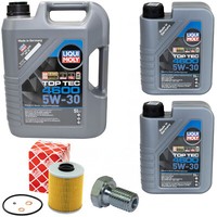 MotoröL Set 5W-30 Liqui Moly 7 Liter + ÖLfilter + Schraube FüR BMW 3Er E36 5Er