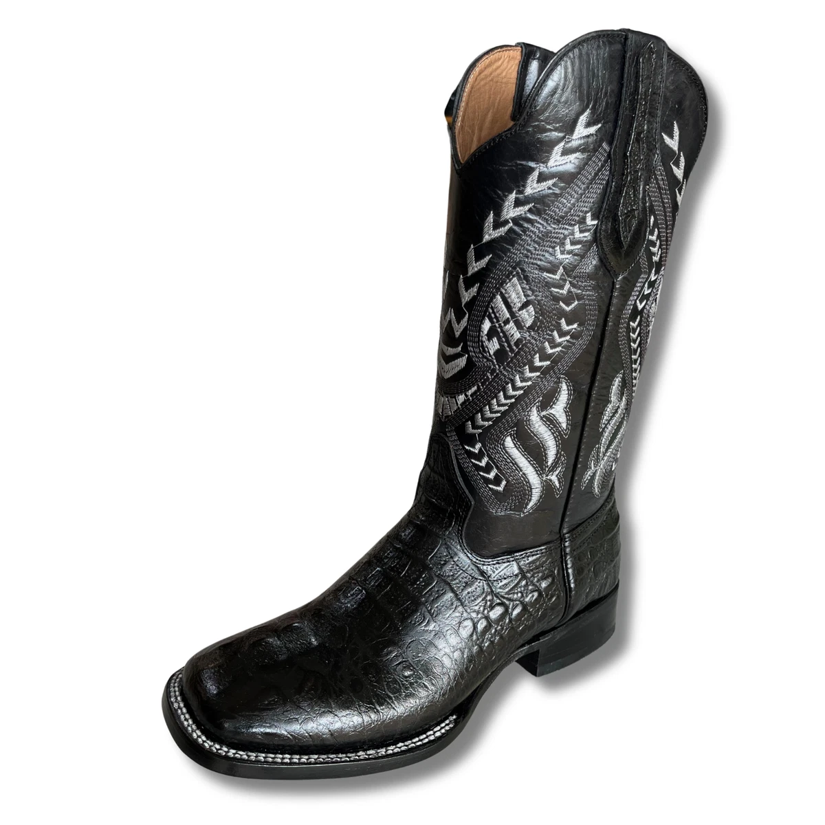 Alligator Black Boots for Men for Sale | Shop New & Used  display picture 3