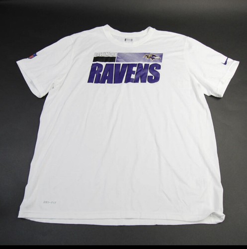 Baltimore Ravens Ozzie Newsome Nike NFL On Field Team Issued Shirt Men's