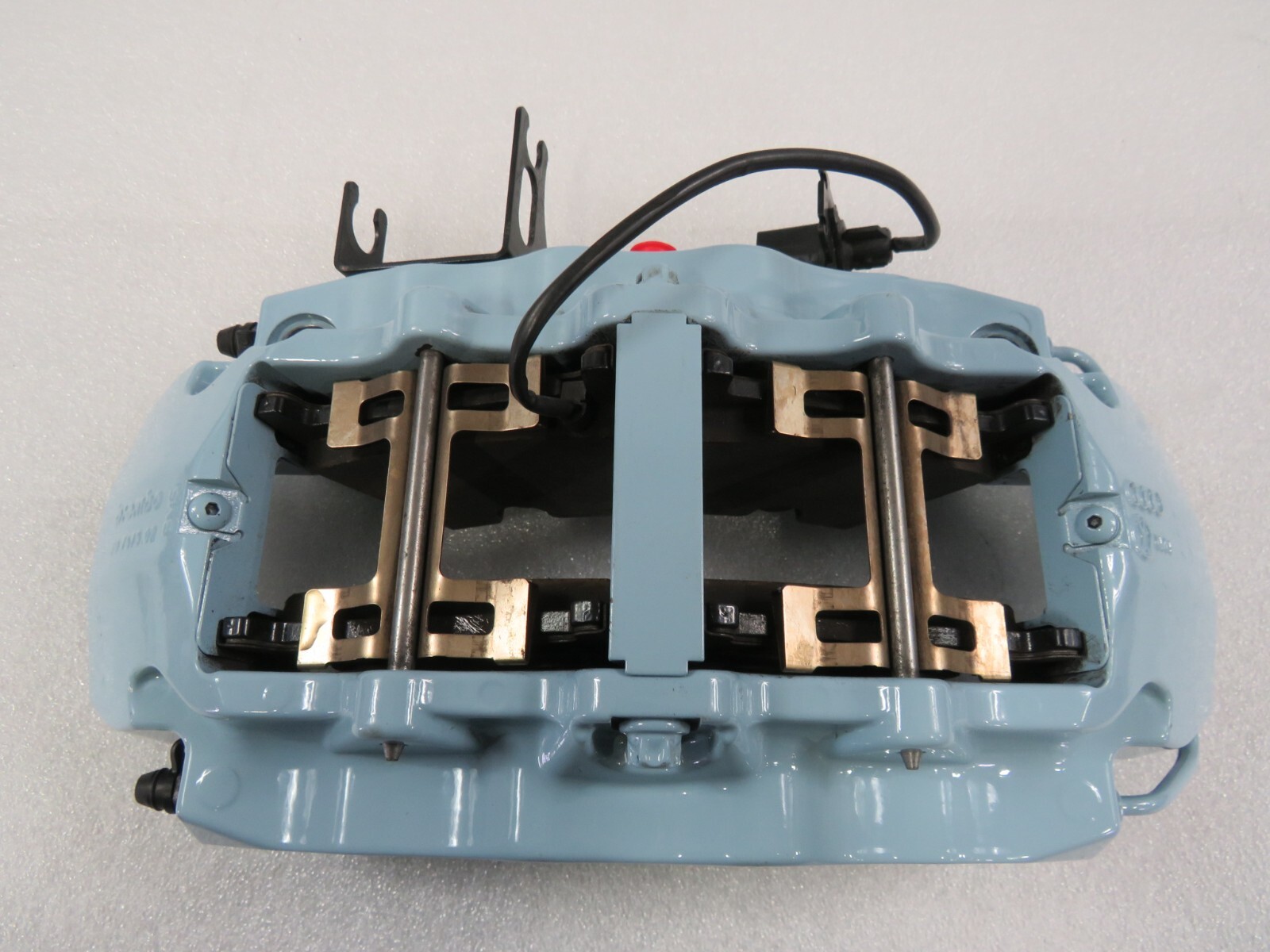 Lamborghini Gallardo, LP560, LH, Left, Front Brake Caliper, Light Blue, Used