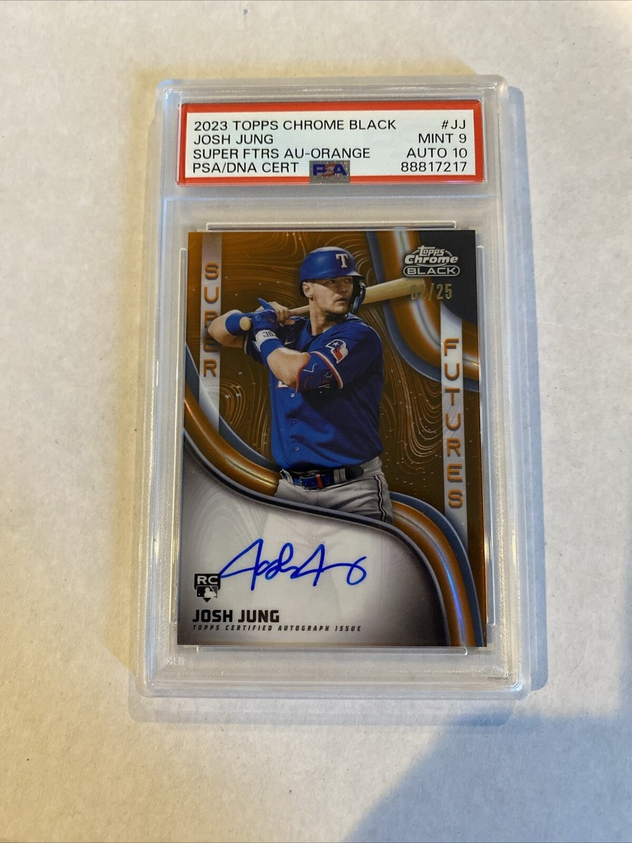 2023 Topps Chrome Black - Super Futures Autographs Josh Jung #SFA
