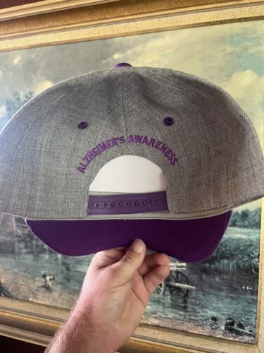 San Diego Padres Alzheimer's Awareness Theme Game Hat Cap Snapback NEW 9/18/23 - Picture 3 of 4