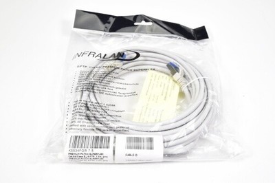 INFRALAN K5534FGR.7.5,   patch superflex cable gray, L=7,5m - NEW #D8
