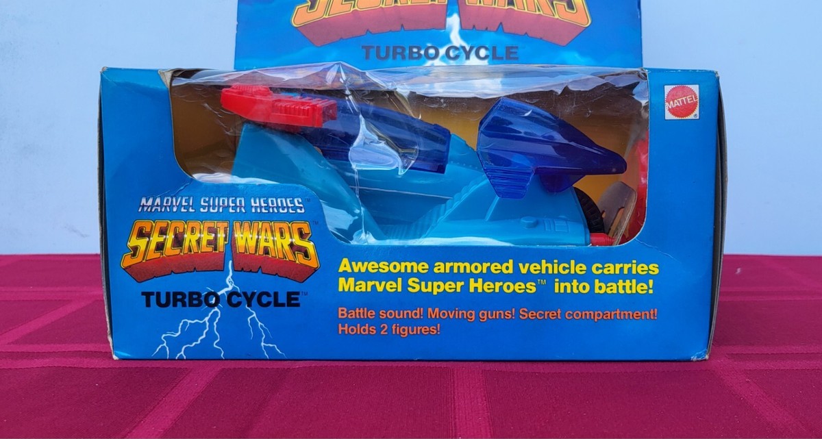 Marvel Guerres Secrètes - Turbo Cycle (neuf en boite) - Mattel