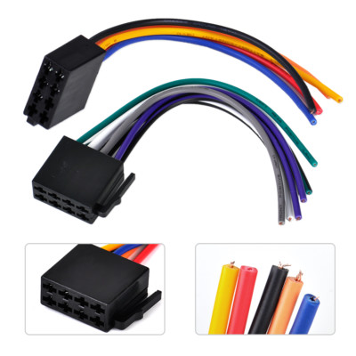 Universal ISO Kabel Autoradio Adapter Verbindungskabel für Auto ...