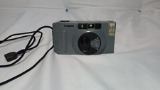 Rare Gray Canon Snappy S Point Shoot 35mm Film Camera WORKS GREAT