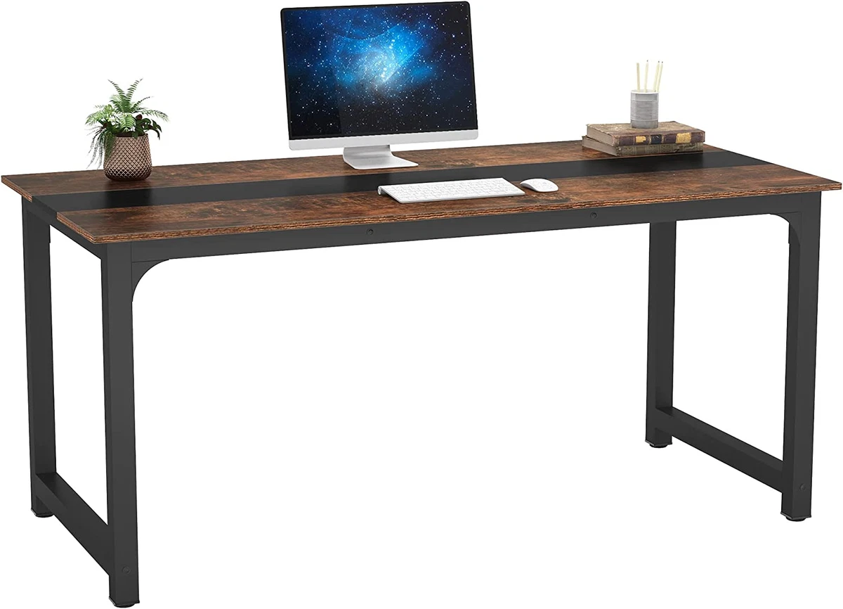 Modern Computer Desk 70.8 X 31.5 Inch Large Office Desk Computer