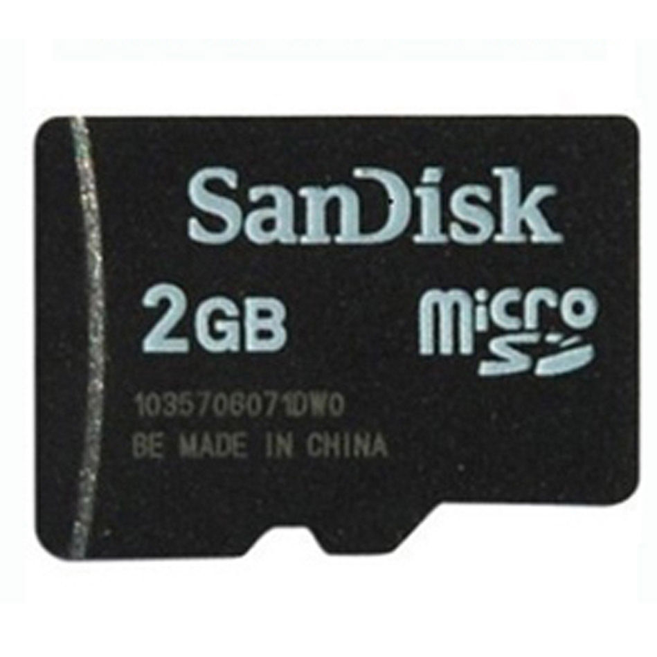 Sandisk microsd 2gb sdsdq-2048 (bulk) 1oz (683728038595)