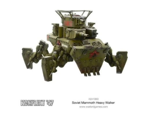 Konflikt '47 Soviet Mammoth Heavy Walker New Open Box Complete - Picture 3 of 3