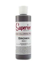 Superior Adhesives Resin Coloring Paste - Brown - 8 oz
