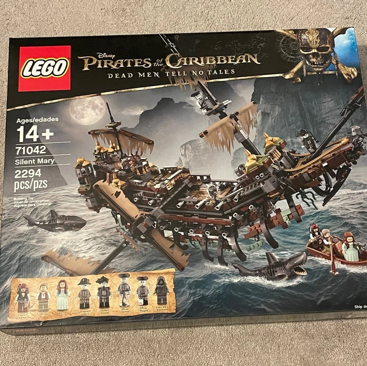 LEGO Pirates of the Caribbean Silent Mary 71042 Building Kit Ship