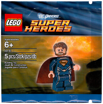 LEGO DC Super Heroes 5001623 Jor-El Polybeutel NEU und versiegelt - NICHT MEHR ERHÄLTLICH SEHR SELTEN