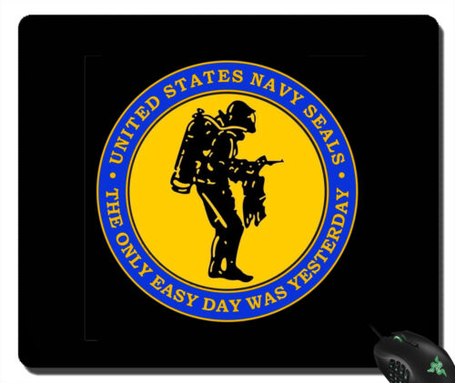 Navy Seals The Only Easy Day Was Yesterday mousepad macbook asus acer lenovo - Afbeelding 1 van 2