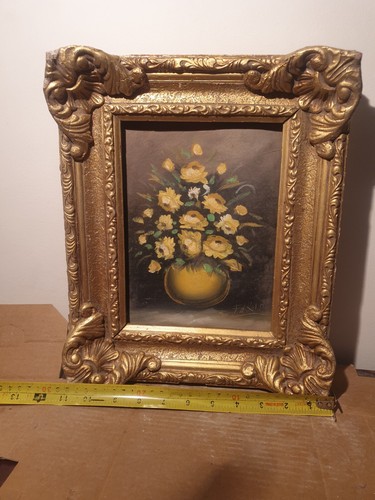 18th Century ANTIQUE VINTAGE SUPERB BEAUTIFUL FRENCH OIL PAINTING flowers - 第 4/23 張圖片