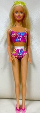 Vintage Barbie Hawaii Barbie Doll 1999 Mattel 24614 Bikini Bathing Suit Beach