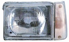 FARO FANALE PROIETTORE ANTERIORE DX DESTRO ASIMM MANUALE FIAT PANDA 86>03 BIANCO
