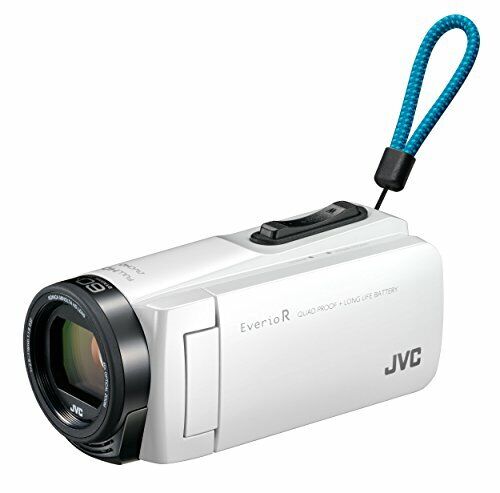 JVC KENWOOD JVC Camcorder Everio R Waterproof Dustproof 32GB Shine White - Picture 1 of 2