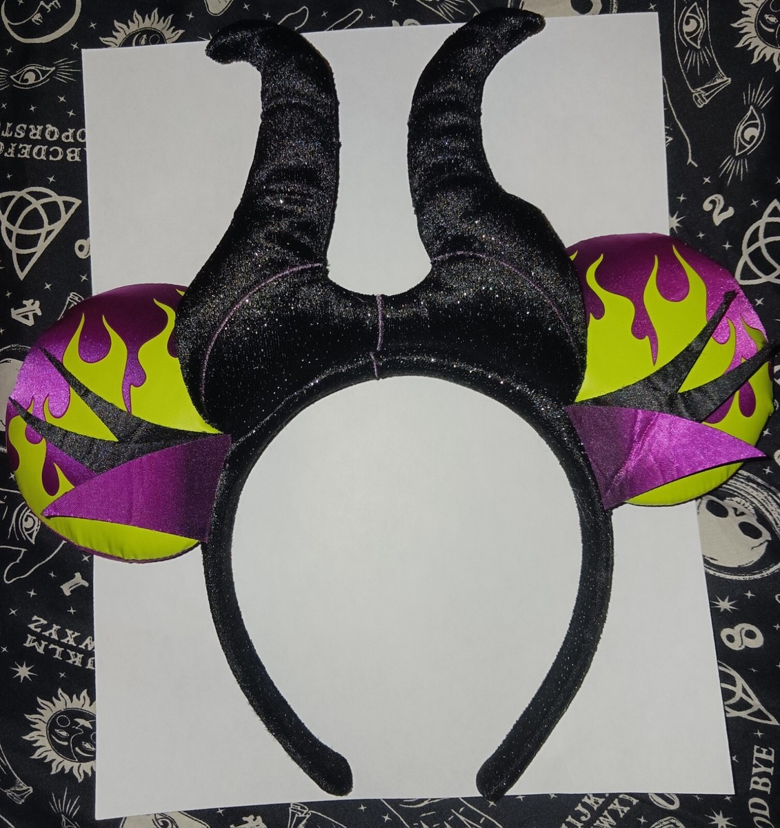 Retired Disney Parks Maleficent Mickey Ears | eBay display picture 1