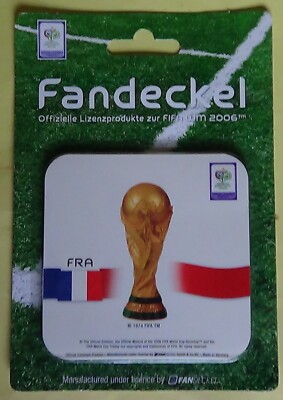 Fandeckel FIWA WM 2006 - 6 Stück - neu - ungeöffnete OV-Lizenzprodukt