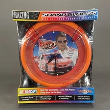 Vintage New Tony Stewart Rookie of The Year Wall Clock 9" NASCAR Sound Clock