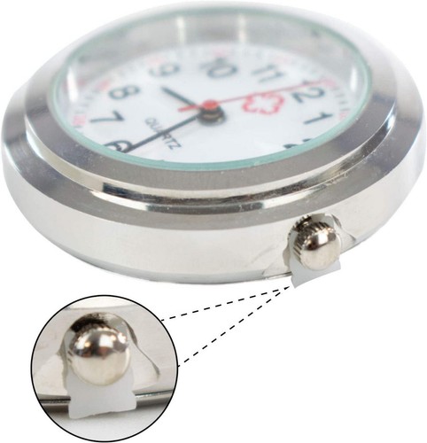 Silicone Nurse FOB Watch Tunic Brooch for Doctors Paramedic Chefs Analog Quartz - Picture 27 of 42