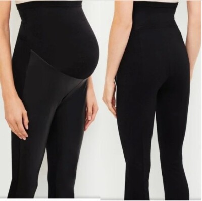 NWT Jessica Simpson Maternity Skinny Faux Leather Style #97131 NEW
