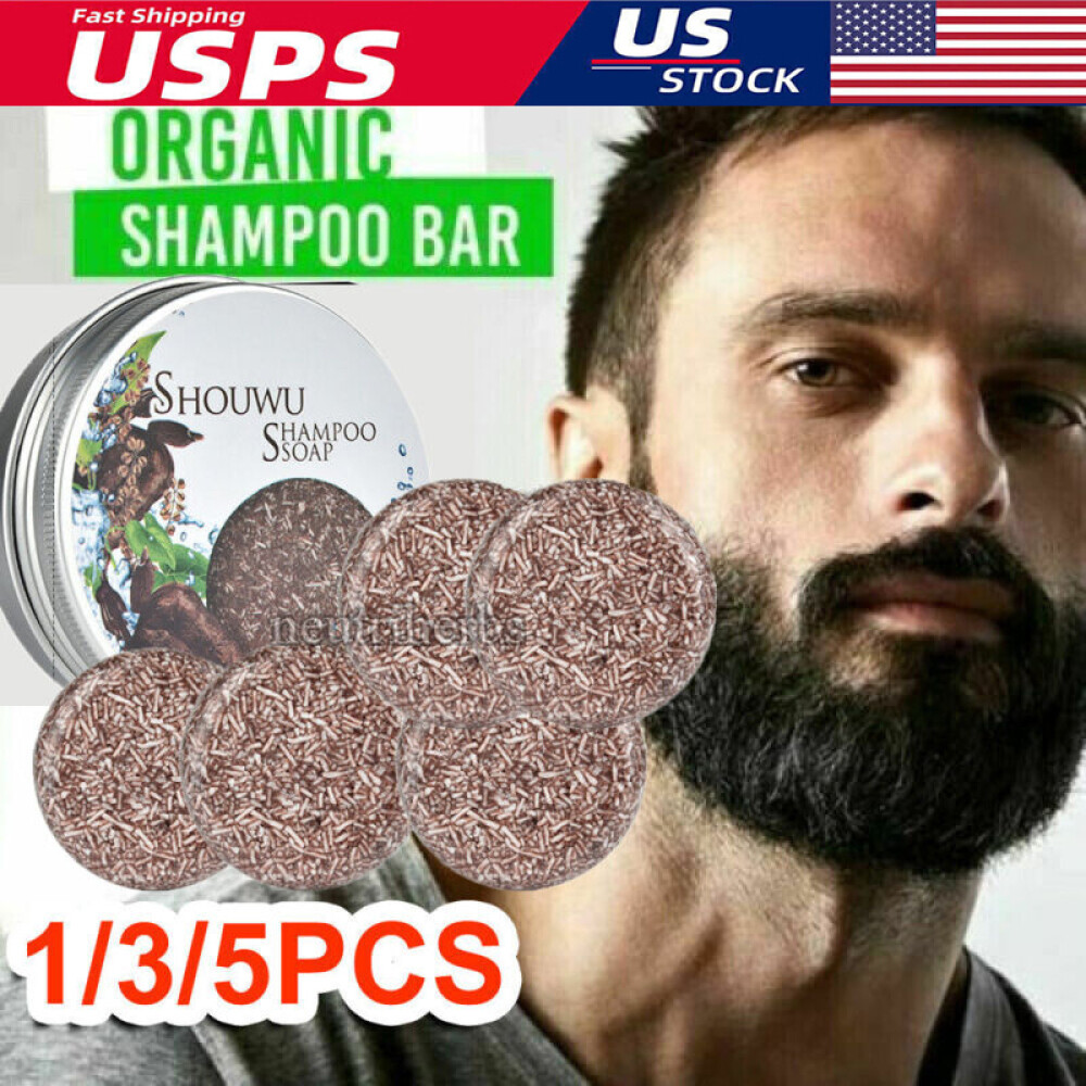10/8X Organic Grey Reverse Shampoo Bar Hair Darkening Shampoo Soap Hair